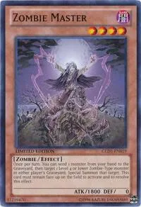 Zombie Master GLD5-EN019 Yu-Gi-Oh card from Gold Series: Haunted Mine
