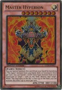 Master Hyperion GLD5-EN027 Yu-Gi-Oh card from Gold Series: Haunted Mine
