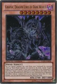 Grapha, Dragon Lord of Dark World GLD5-EN028 Yu-Gi-Oh card from Gold Series: Haunted Mine