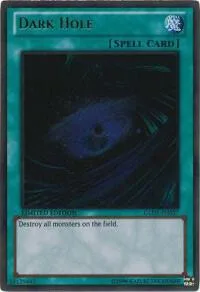 Dark Hole GLD5-EN037 Yu-Gi-Oh card from Gold Series: Haunted Mine