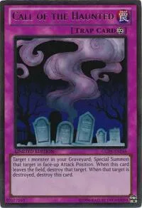Call of the Haunted GLD5-EN046 Yu-Gi-Oh card from Gold Series: Haunted Mine