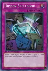 Hidden Spellbook GLD5-EN048 Yu-Gi-Oh card from Gold Series: Haunted Mine