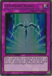 Starlight Road GLD5-EN052 Yu-Gi-Oh card from Gold Series: Haunted Mine