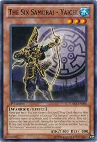 The Six Samurai - Yaichi SDWA-EN006 Yu-Gi-Oh card from Structure Deck: Samurai Warlords
