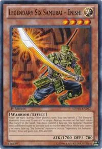 Legendary Six Samurai - Enishi SDWA-EN017 Yu-Gi-Oh card from Structure Deck: Samurai Warlords
