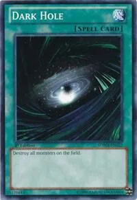 Dark Hole SDWA-EN023 Yu-Gi-Oh card from Structure Deck: Samurai Warlords