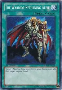 The Warrior Returning Alive SDWA-EN026 Yu-Gi-Oh card from Structure Deck: Samurai Warlords