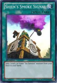 Shien's Smoke Signal SDWA-EN030 Yu-Gi-Oh card from Structure Deck: Samurai Warlords