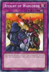 Rivalry of Warlords SDWA-EN033 Yu-Gi-Oh card from Structure Deck: Samurai Warlords