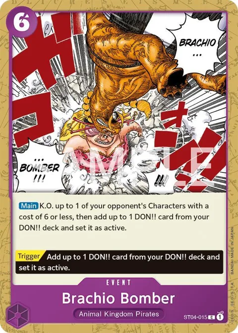 Brachio Bomber ST04-015 Revision Pack One Piece card from Revision Pack Cards