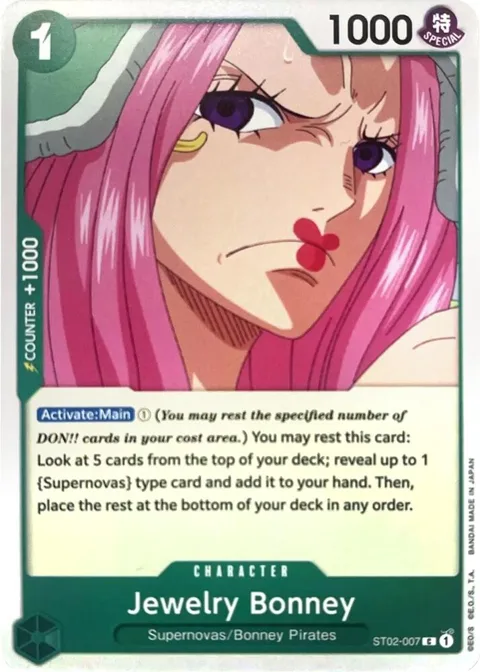 Jewelry Bonney ST02-007 Revision Pack One Piece card from Revision Pack Cards