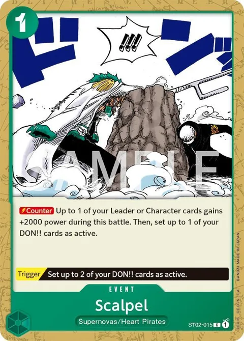 Scalpel ST02-015 Revision Pack One Piece card from Revision Pack Cards