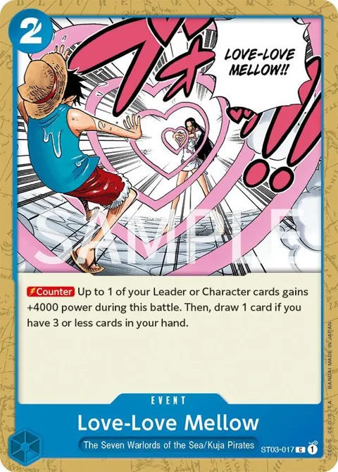 Love-Love Mellow ST03-017 Revision Pack One Piece card from Revision Pack Cards