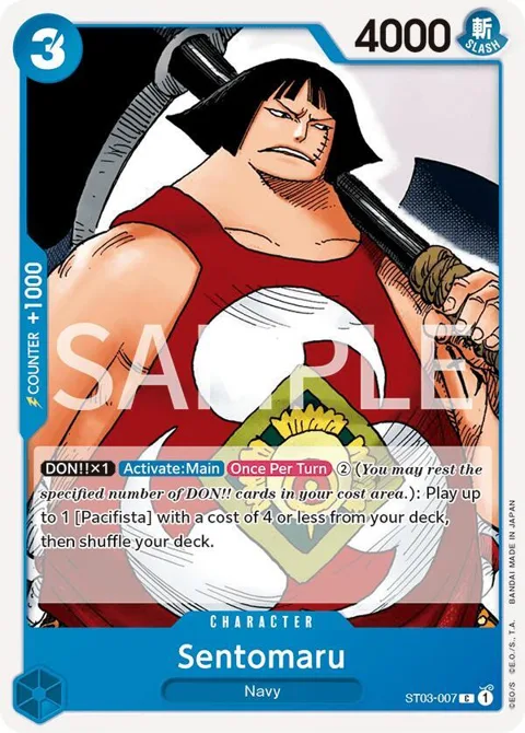 Sentomaru ST03-007 Revision Pack One Piece card from Revision Pack Cards