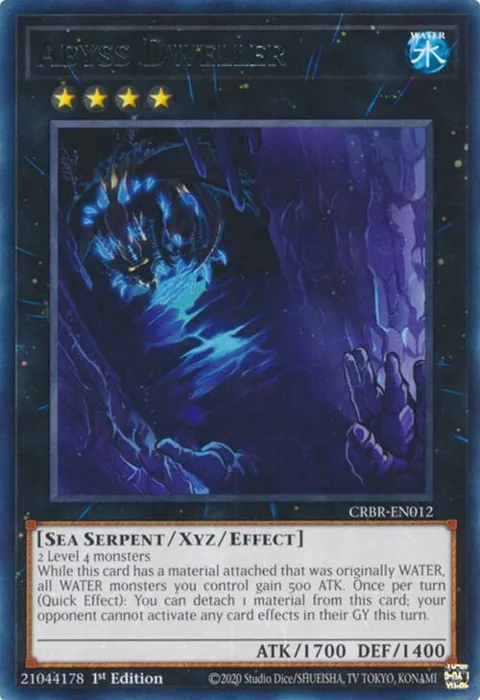 Abyss Dweller CRBR-EN012 Yu-Gi-Oh card from Crossover Breakers