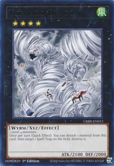 Tornado Dragon CRBR-EN013 Yu-Gi-Oh card from Crossover Breakers