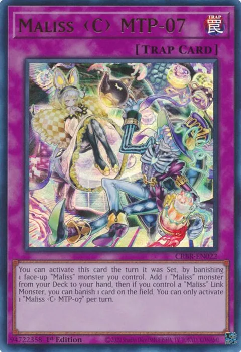 Maliss C MTP-07 CRBR-EN022 Yu-Gi-Oh card from Crossover Breakers