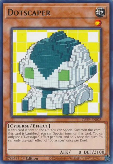 Dotscaper CRBR-EN025 Yu-Gi-Oh card from Crossover Breakers