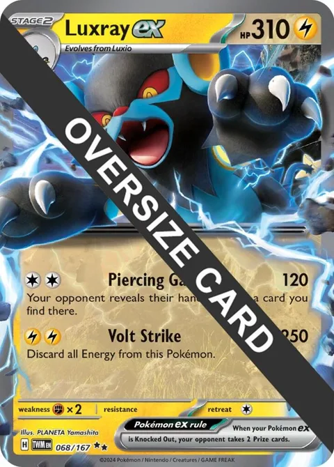 Luxray ex - 068/167 Meddling Sparks Premium Collection #068/167 Holofoil Pokémon card from Jumbo Cards