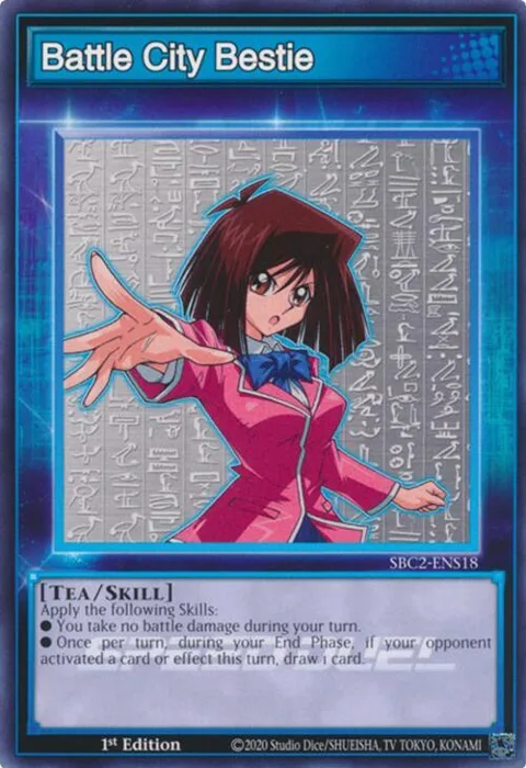 Battle City Bestie SBC2-ENS18 Yu-Gi-Oh card from Speed Duel: Battle City Finals