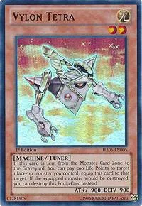 Vylon Tetra HA06-EN005 Yu-Gi-Oh card from Hidden Arsenal 6: Omega Xyz