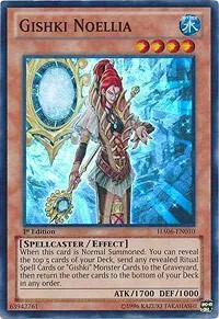 Gishki Noellia HA06-EN010 Yu-Gi-Oh card from Hidden Arsenal 6: Omega Xyz