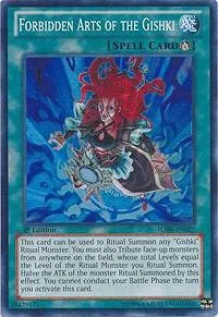 Forbidden Arts of the Gishki HA06-EN027 Yu-Gi-Oh card from Hidden Arsenal 6: Omega Xyz