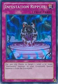 Infestation Ripples HA06-EN029 Yu-Gi-Oh card from Hidden Arsenal 6: Omega Xyz