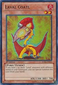 Laval Coatl HA06-EN035 Yu-Gi-Oh card from Hidden Arsenal 6: Omega Xyz