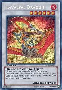 Lavalval Dragun HA06-EN048 Yu-Gi-Oh card from Hidden Arsenal 6: Omega Xyz