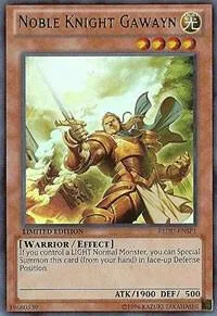 Noble Knight Gawayn REDU-EN000 Unlimited Yu-Gi-Oh card from Return of the Duelist