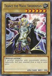 Trance the Magic Swordsman REDU-EN001 Unlimited Yu-Gi-Oh card from Return of the Duelist