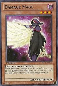 Damage Mage REDU-EN002 1st Edition Yu-Gi-Oh card from Return of the Duelist