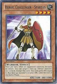Heroic Challenger - Spartan REDU-EN005 Unlimited Yu-Gi-Oh card from Return of the Duelist