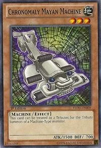 Chronomaly Mayan Machine REDU-EN009 Unlimited Yu-Gi-Oh card from Return of the Duelist