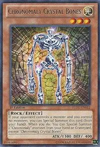 Chronomaly Crystal Bones REDU-EN012 1st Edition Yu-Gi-Oh card from Return of the Duelist