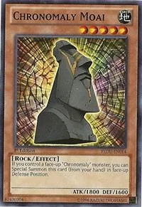 Chronomaly Moai REDU-EN014 1st Edition Yu-Gi-Oh card from Return of the Duelist