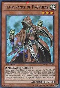 Temperance of Prophecy REDU-EN017 1st Edition Yu-Gi-Oh card from Return of the Duelist