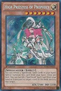 High Priestess of Prophecy REDU-EN020 1st Edition Yu-Gi-Oh card from Return of the Duelist
