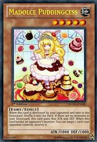 Madolche Puddingcess REDU-EN026 Yu-Gi-Oh card from Return of the Duelist