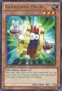 Geargiano Mk-II REDU-EN027 Unlimited Yu-Gi-Oh card from Return of the Duelist