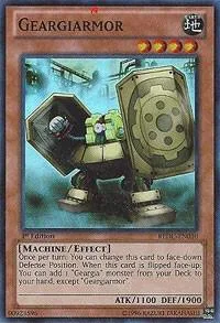 Geargiarmor REDU-EN030 1st Edition Yu-Gi-Oh card from Return of the Duelist