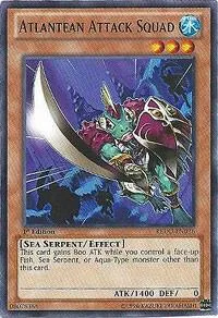 Atlantean Attack Squad REDU-EN036 1st Edition Yu-Gi-Oh card from Return of the Duelist