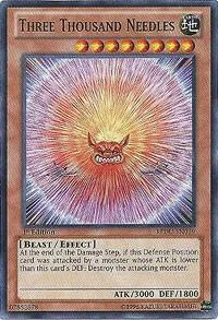 Three Thousand Needles REDU-EN039 Yu-Gi-Oh card from Return of the Duelist