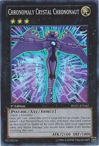 Chronomaly Crystal Chrononaut REDU-EN042 1st Edition Yu-Gi-Oh card from Return of the Duelist