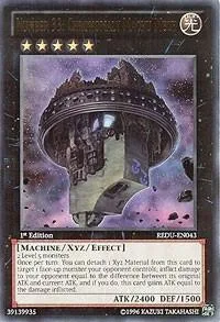 Number 33: Chronomaly Machu Mech REDU-EN043 Unlimited Yu-Gi-Oh card from Return of the Duelist