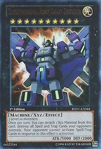 Superdimensional Robot Galaxy Destroyer REDU-EN044 Unlimited Yu-Gi-Oh card from Return of the Duelist