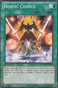 Heroic Chance REDU-EN053 1st Edition Yu-Gi-Oh card from Return of the Duelist
