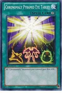 Chronomaly Pyramid Eye Tablet REDU-EN055 Unlimited Yu-Gi-Oh card from Return of the Duelist