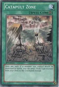 Catapult Zone REDU-EN064 Unlimited Yu-Gi-Oh card from Return of the Duelist